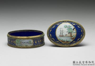 图片[2]-Copper-body painted enamel box, 18th century, Qing dynasty-China Archive